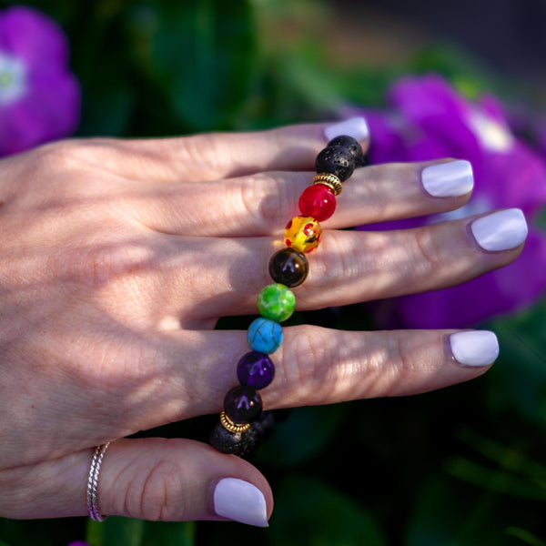 7 Chakra Diffuser Bracelet