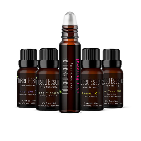 Skin Care Bundle (5) - Skin Renewal, Tea Tree, Lavender, Lemon, Ylang Ylang